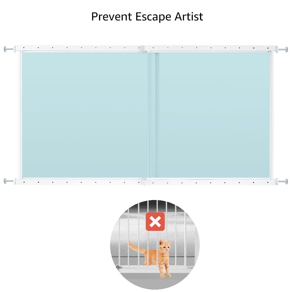 Clear Pet Window Guard, 29" Tall Acrylic Safety Barrier R10293