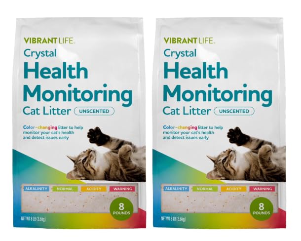 Unscented Color-Changing 8 Lb Cat Litter 2 Pack P57361