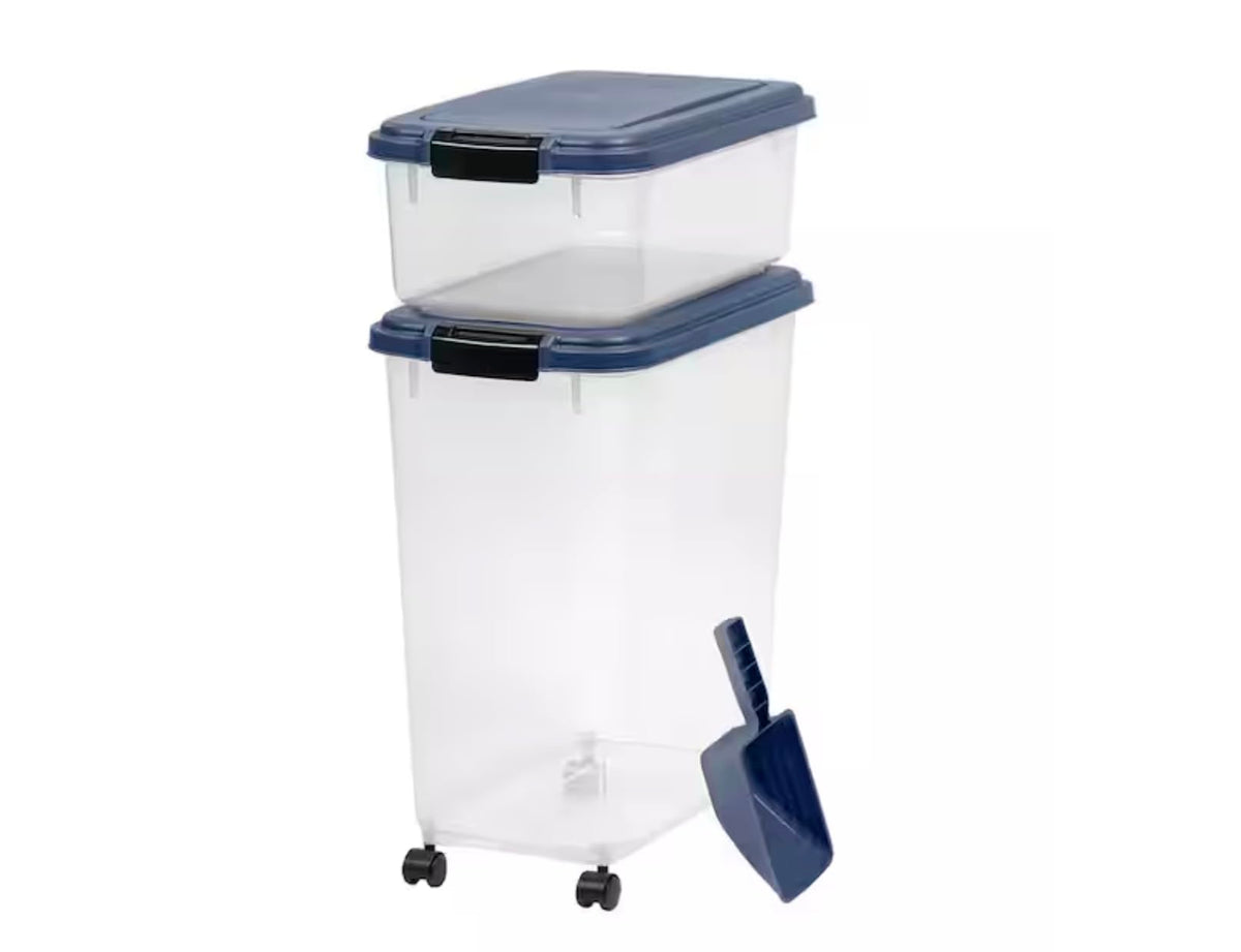 Airtight Pet Food Storage Combo with Scoop I45833