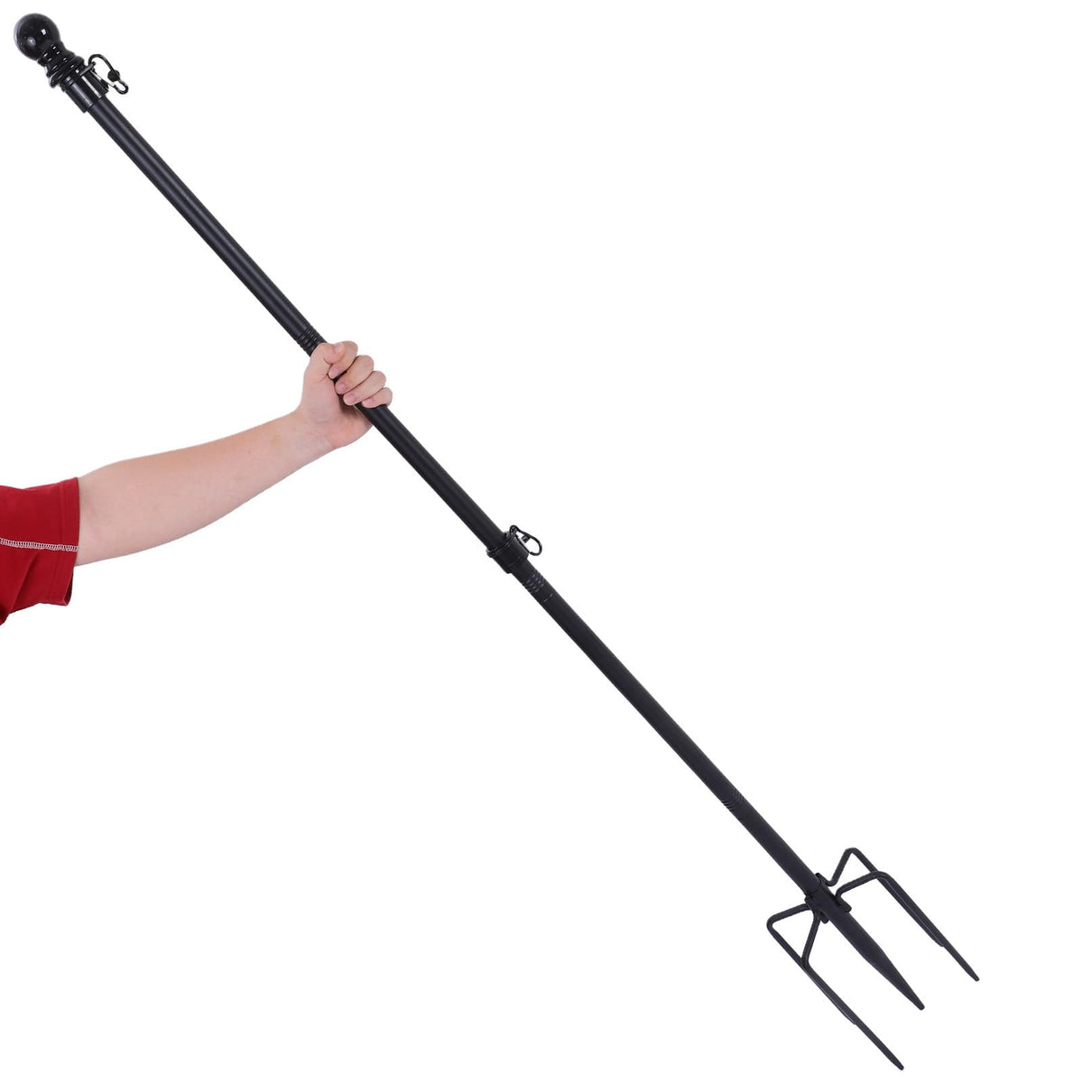 Stainless Steel Flag Pole Base with 5 Prongs M6343
