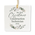 Ceramic 3-inch Square Ornament S873044