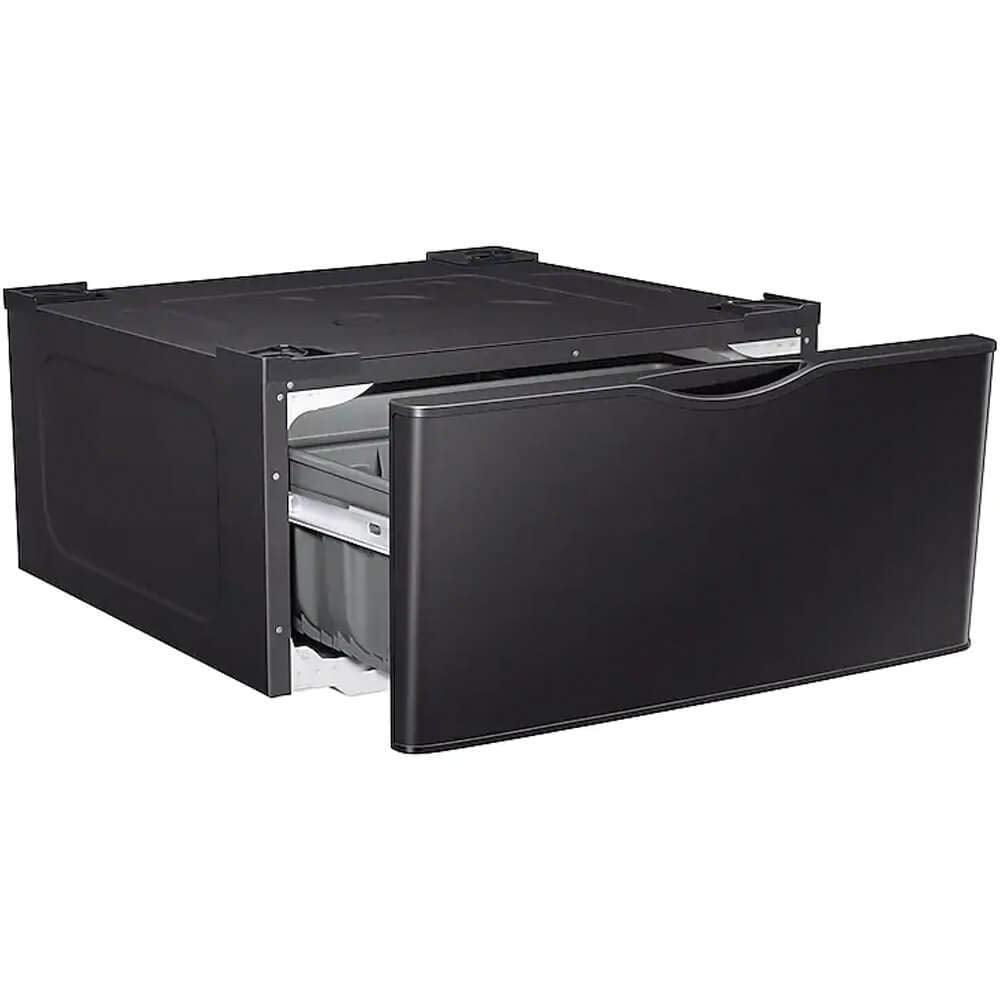 27-Inch Washer Dryer Pedestal Stand with Pull Out Laundry Storage Drawer W35017