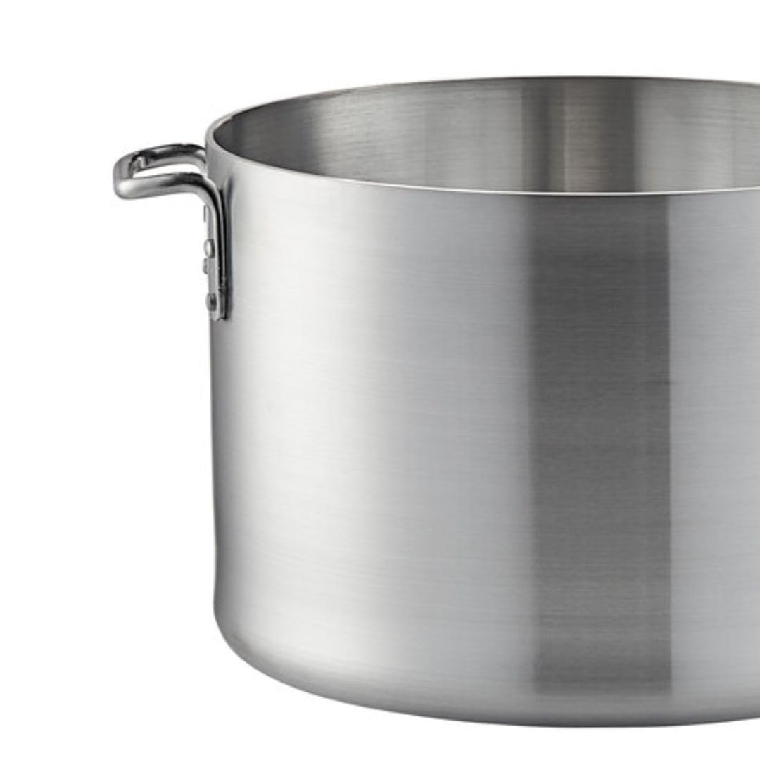 60 qt Heavy Weight Aluminum Sauce Pot with Riveted Handles Y230926