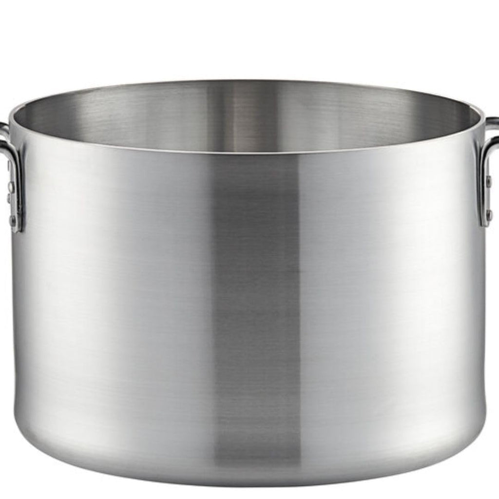 60 qt Heavy Weight Aluminum Sauce Pot with Riveted Handles Y230926