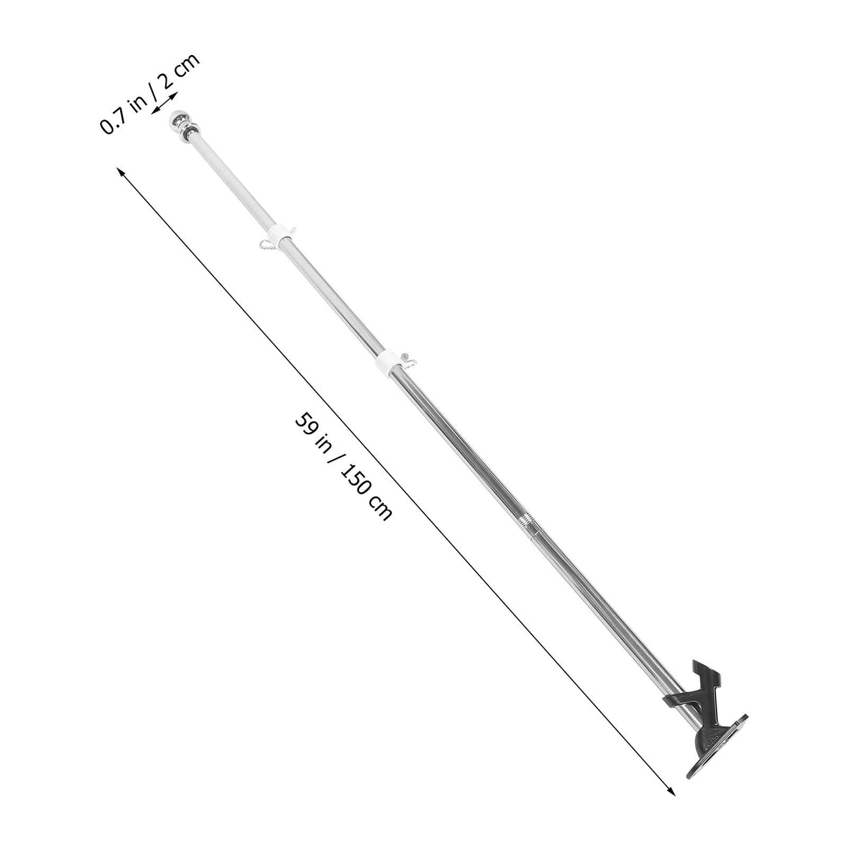 Stainless Steel Wall Mount Flag Pole J723