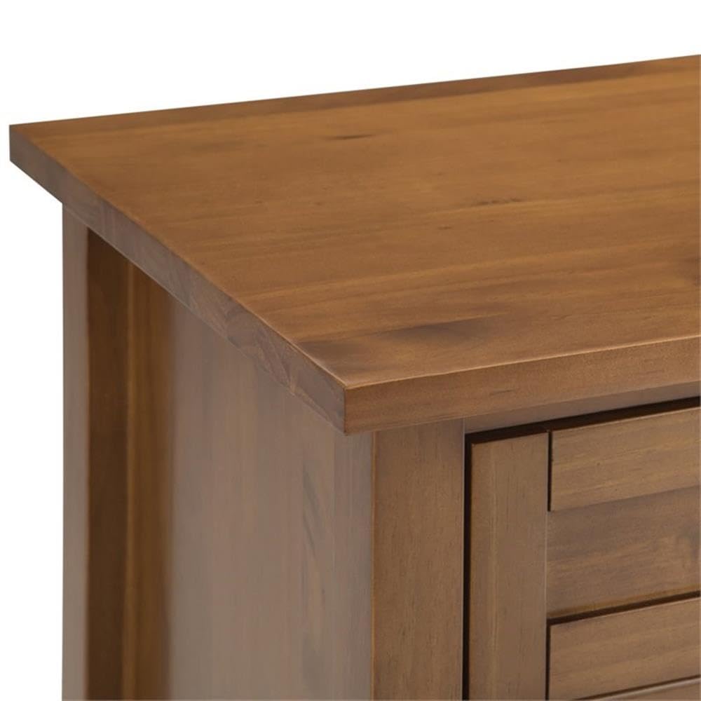 2-Piece Wood 24" Bedside Nightstand Table Set K909273