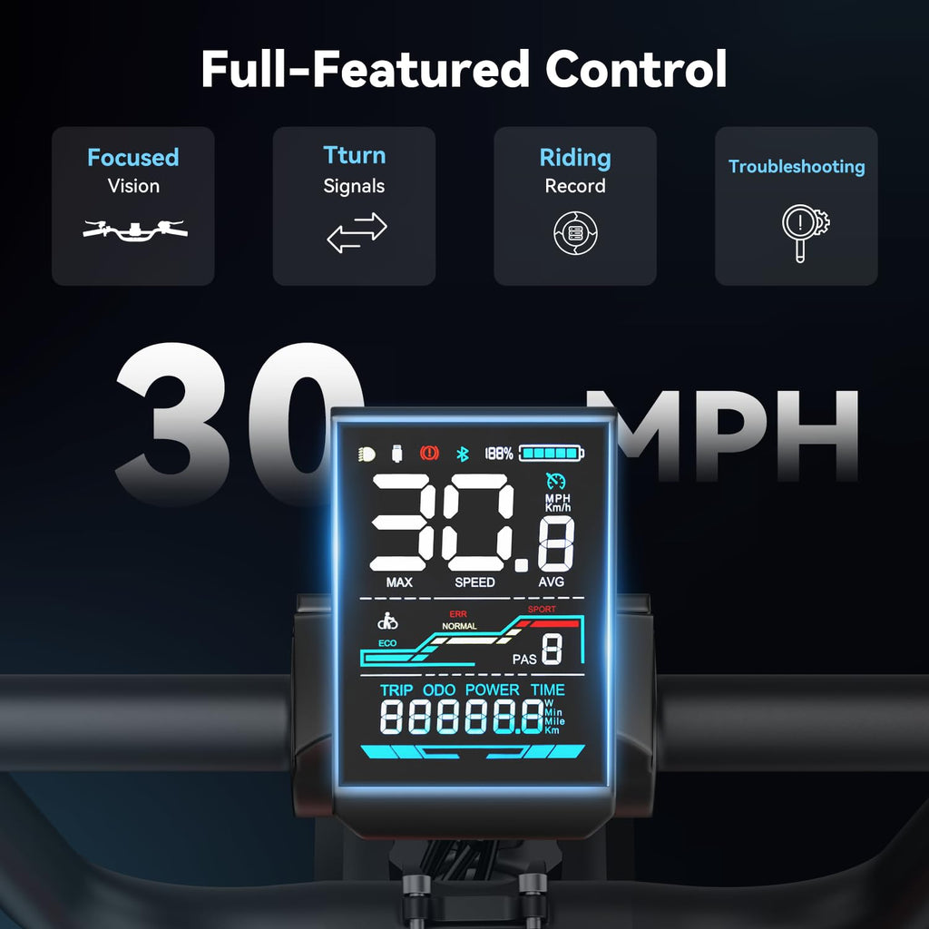 1500W Electric Bike 20'' Fat Tire O17364