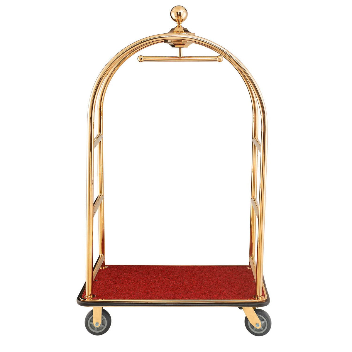 Gold Stainless Steel Bellman Cart M389