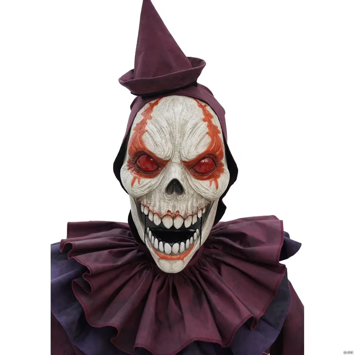 5 Ft. Skeleton Clown Halloween Decoration M7373