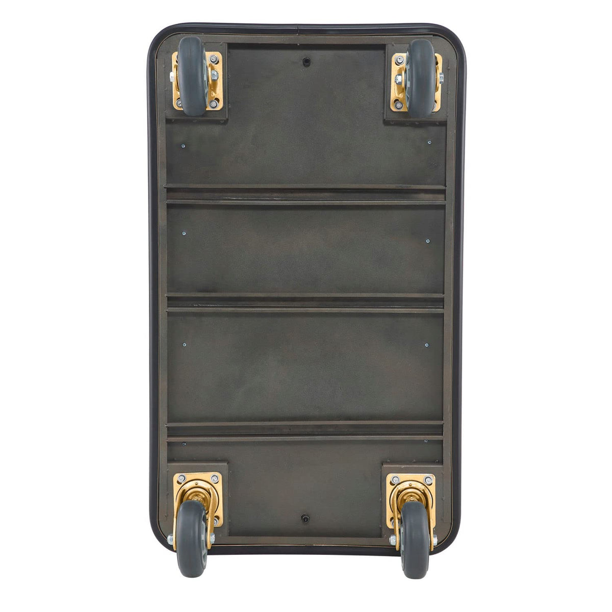 Gold Stainless Steel Bellman Cart M389