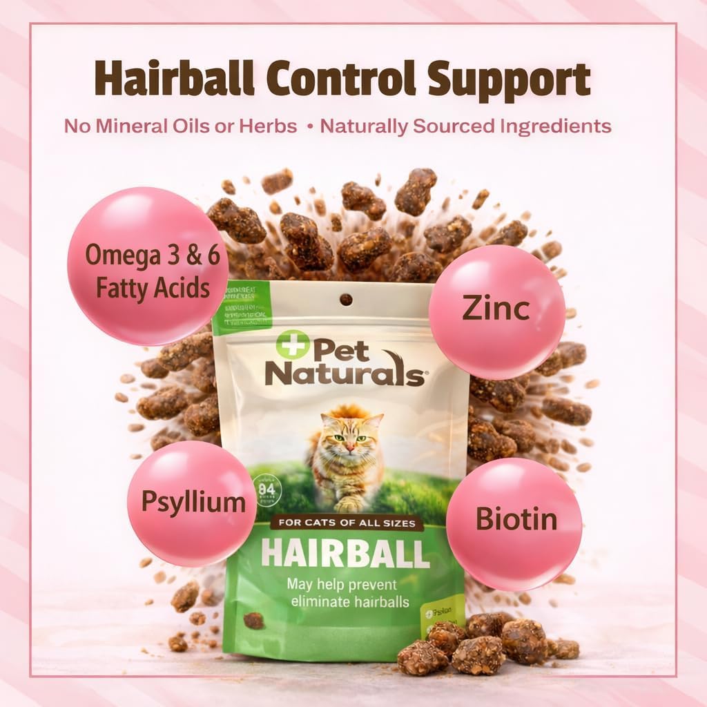 Chicken 160 Count Hairball Soft Chews for Cats W153