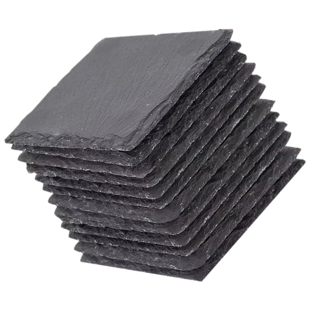 12pcs Natural Stone Drink Coasters Set O42027
