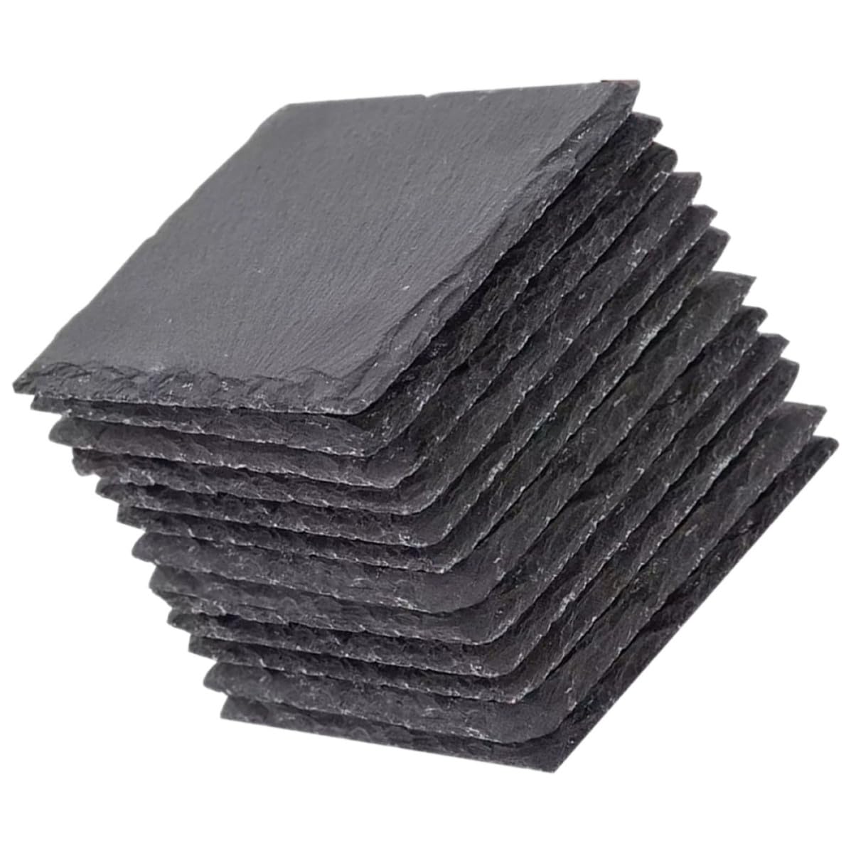 12pcs Natural Stone Drink Coasters Set O42027