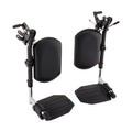 Adjustable Aluminum Wheelchair Elevating Legrest with Padded Calf Support Z888