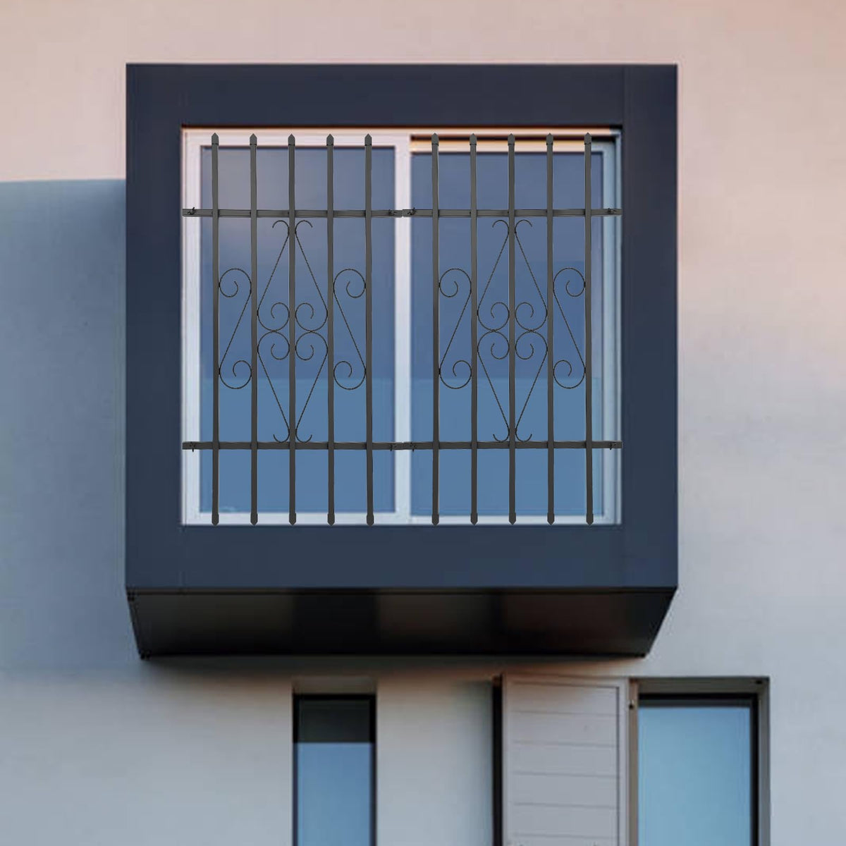 Window Security Bars Rust Resistant 24 x 36in V954184