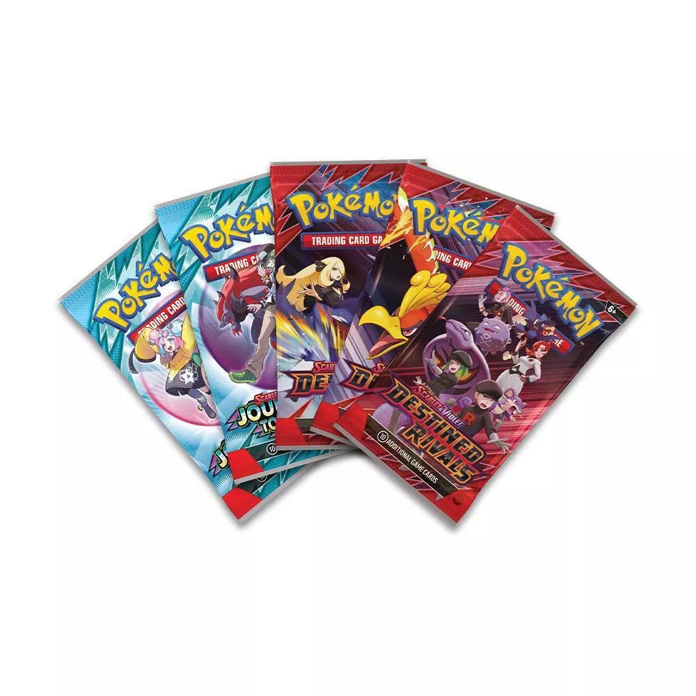 Pokemon Trading Card Game Collector Tin with 5 Booster Packs and Promo Card C980