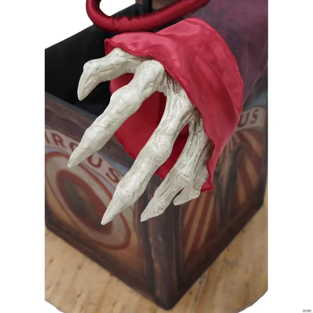 5 Ft. Skeleton Clown Halloween Decoration M7373