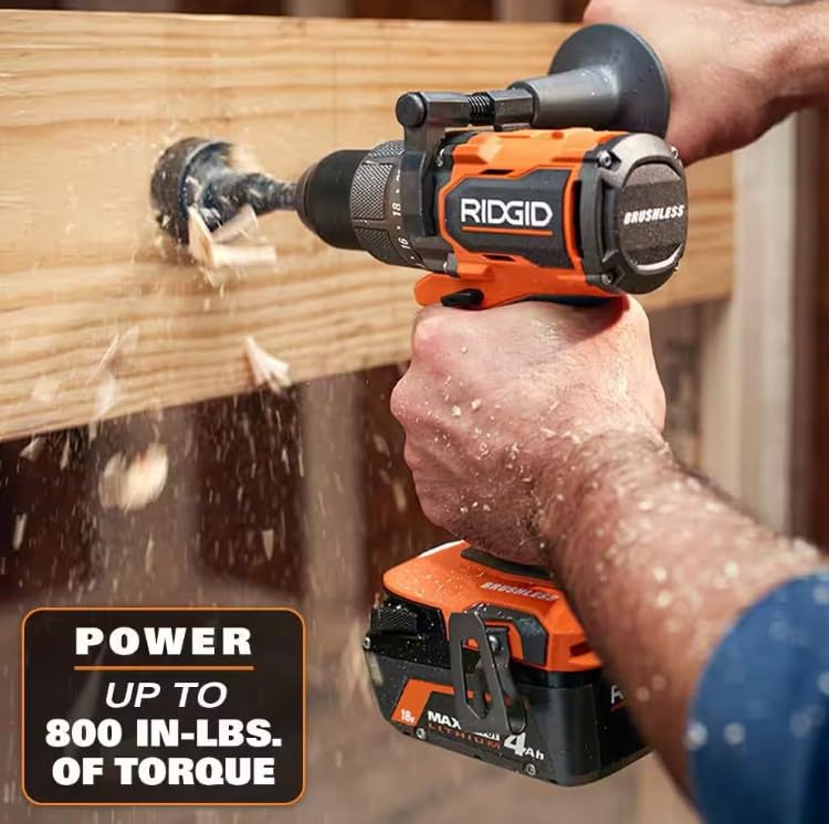 18V Brushless Cordless 1/2 in. Drill/Driver Kit with 2.0 Ah Battery and Charger S308