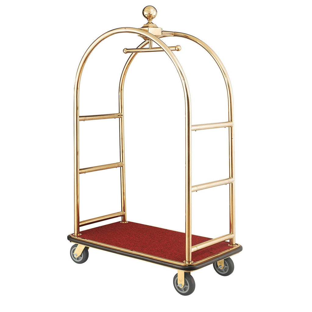 Gold Stainless Steel Bellman Cart M389
