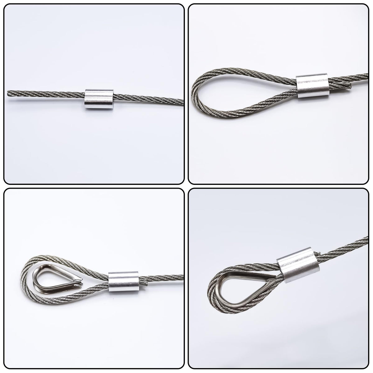 1/8 Inch Stainless Steel Cable 100FT 7x7 Strand Core P297