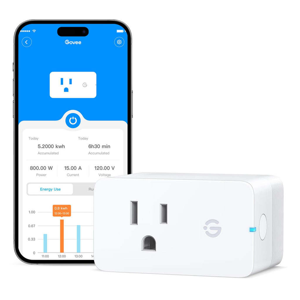 Smart Plug with Energy Monitoring, 1 Pack S235573