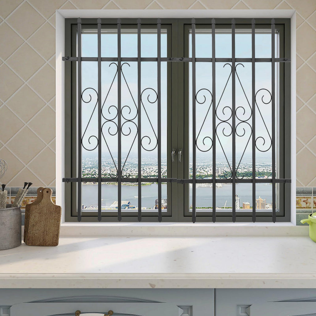 Window Security Bars Rust Resistant 24 x 36in V954184
