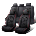 Waterproof Nappa Leather Full Set Car Seat Covers Y319790