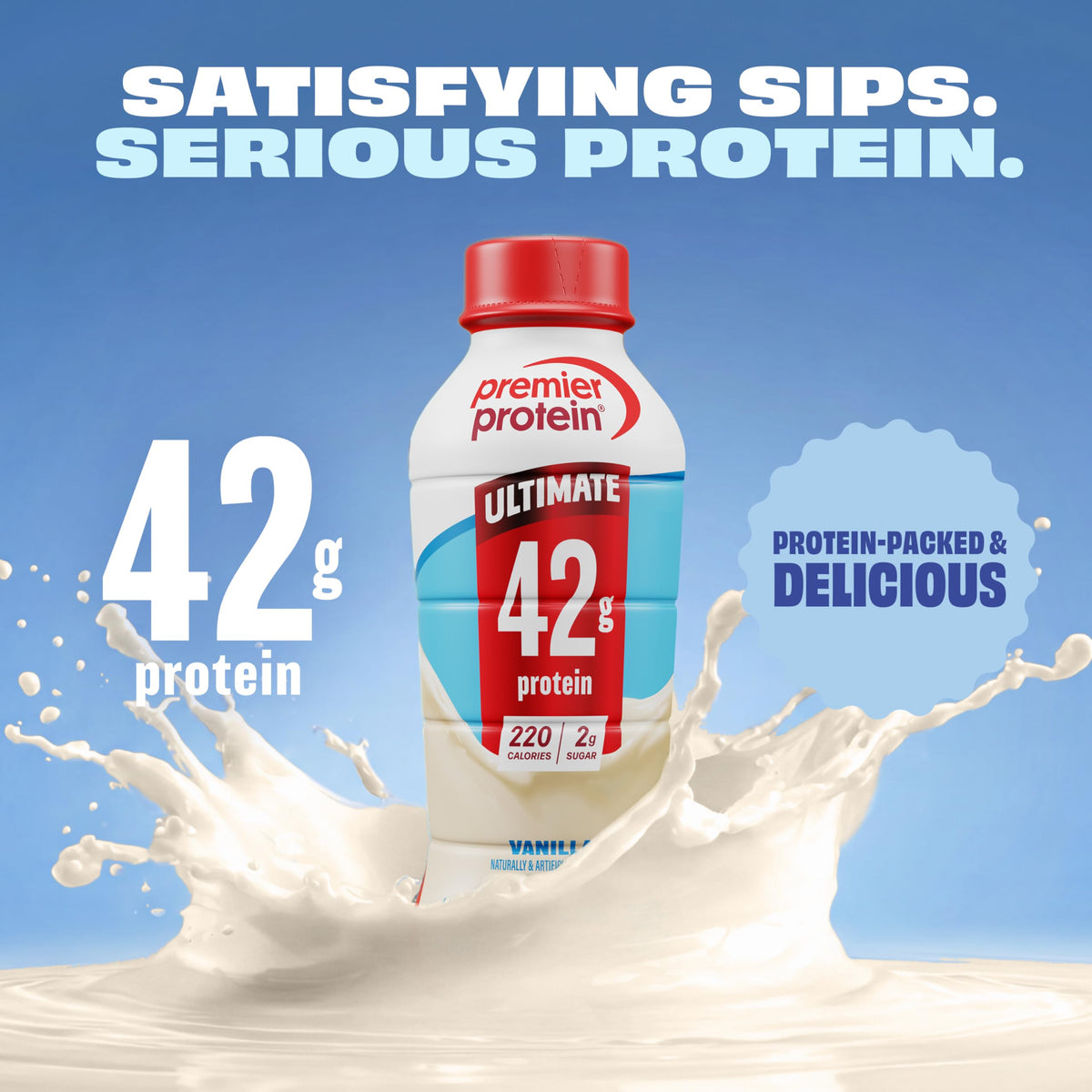 Vanilla 42g High Protein Shake 12 Pack S873690