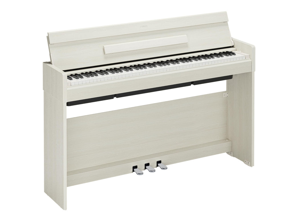 88-Key Weighted Digital Piano with 3-Pedal Unit in White Birch S250