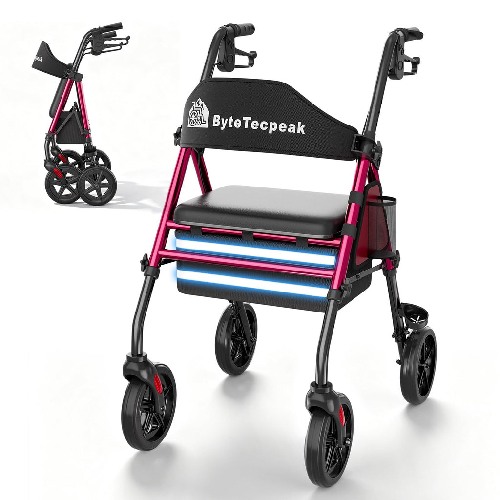 Lightweight Wheeled Walker with Seat J277787