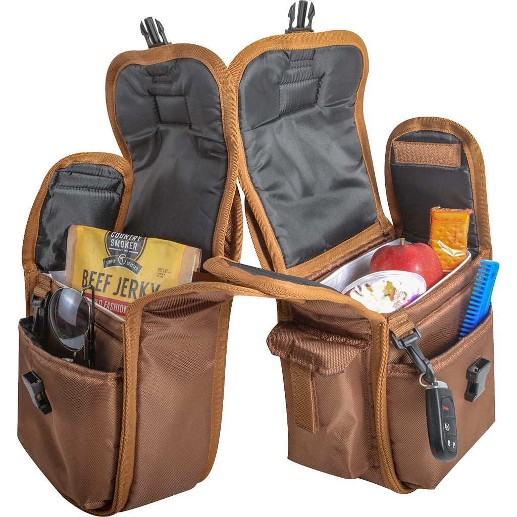Brown Medium Rear Saddle Bag M347026