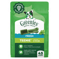 Fresh Mint Dental Dog Treats 43 Count N2269
