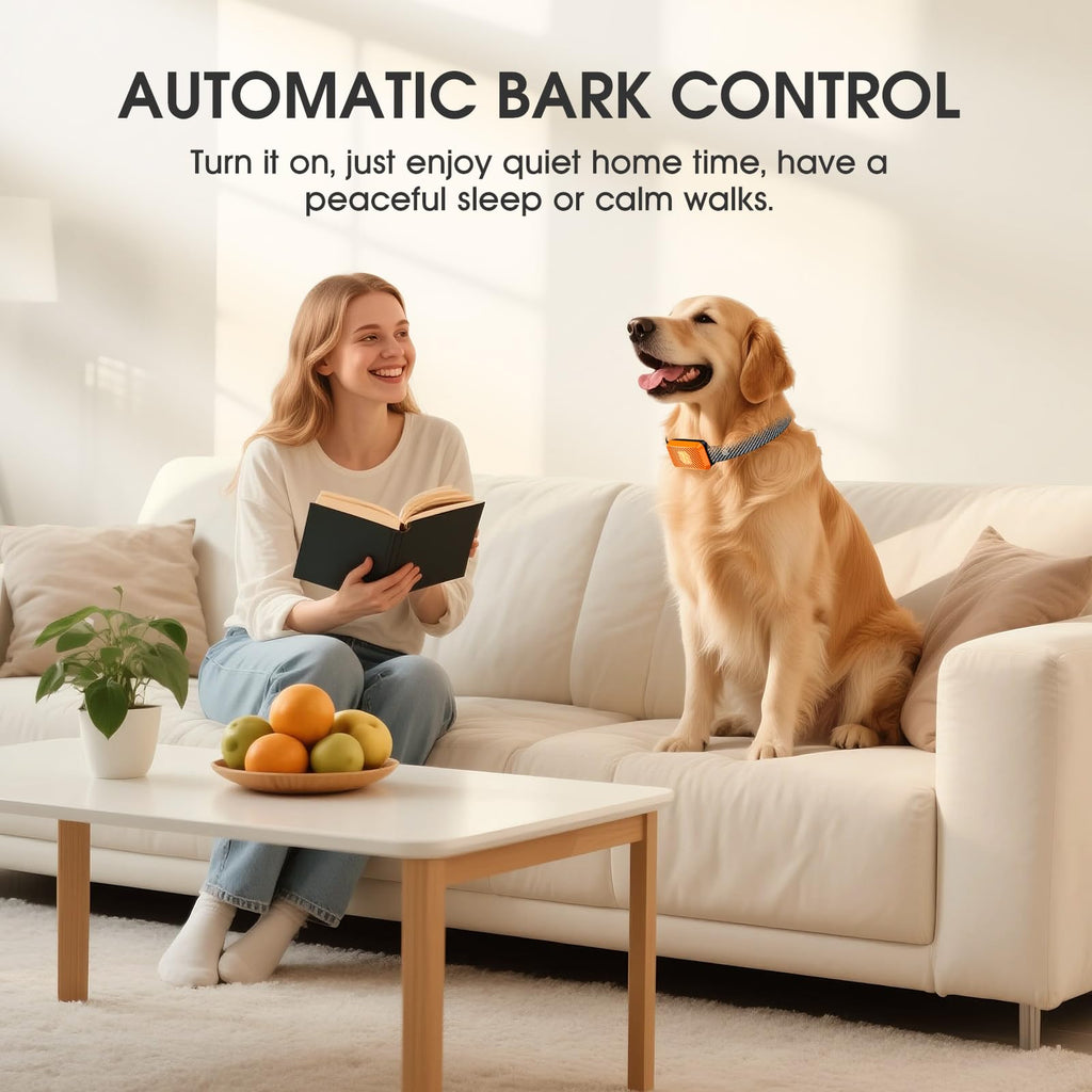 Dog Bark Collar with 7 Sensitivity, 3 Modes T2869