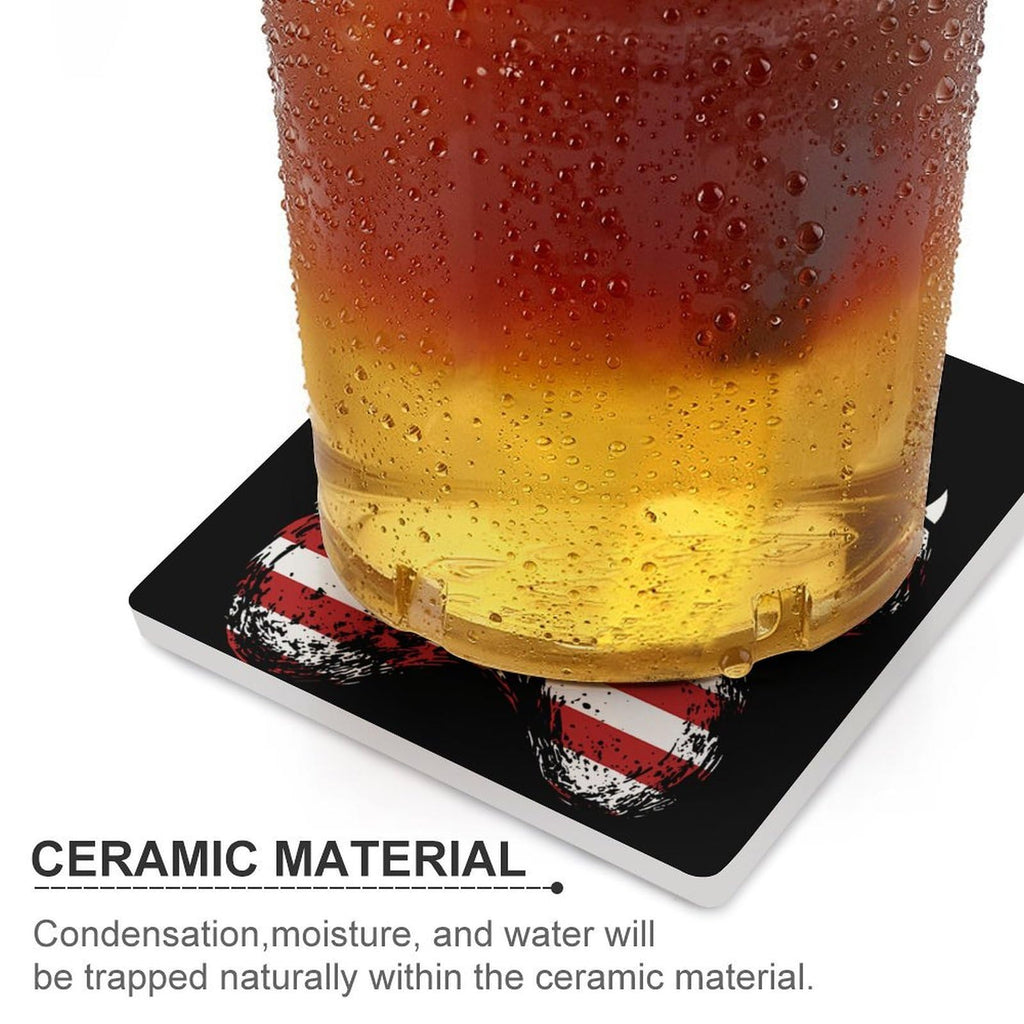 Ceramic Coasters Set F1653