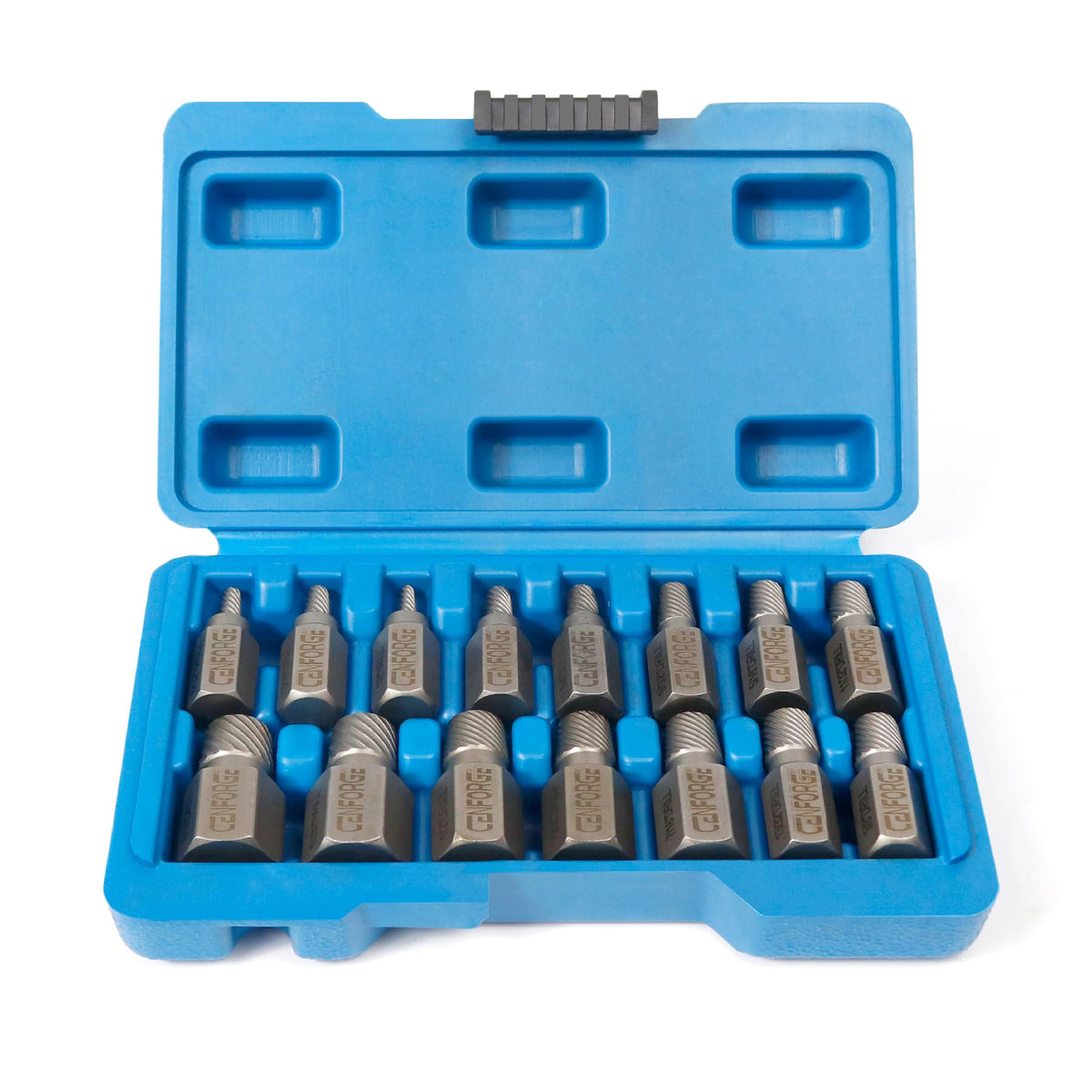 15 Pc Hex Head Screw Extractor Set Chrome Molybdenum Steel S354