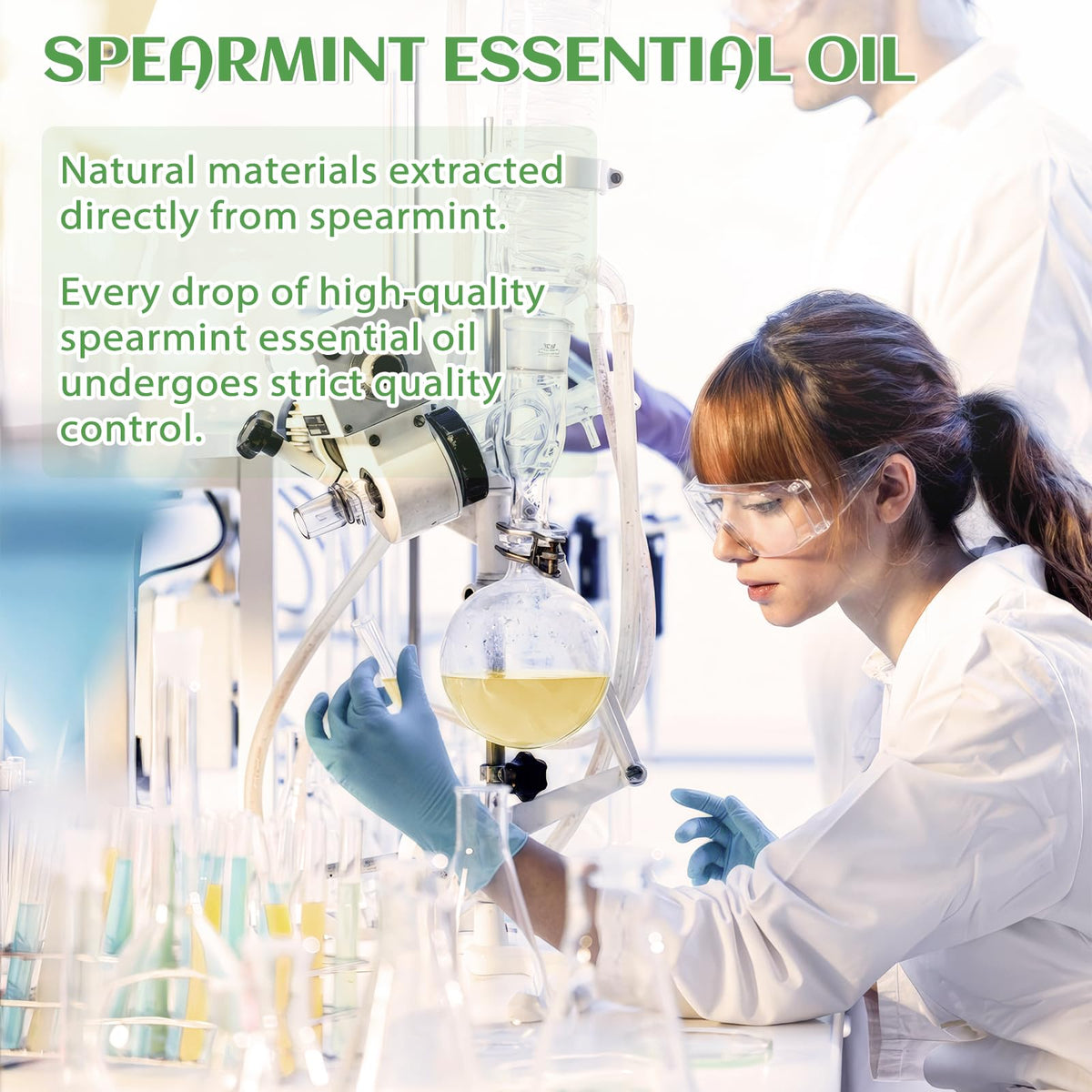 Spearmint and Lavender Essential Oil 4 Fl Oz J794