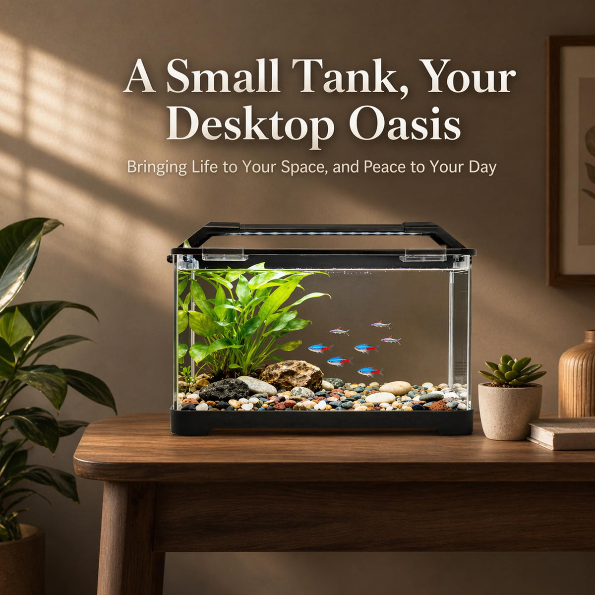 3.5 Gallon Betta Fish Tank W1179