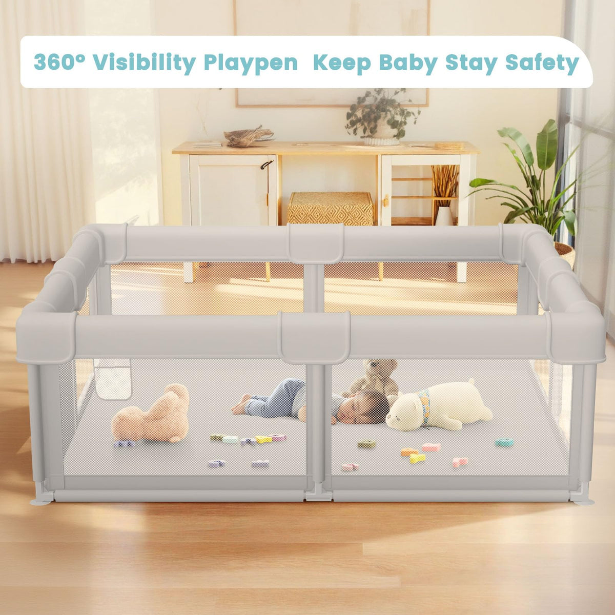 Baby Playpen with Gate R695