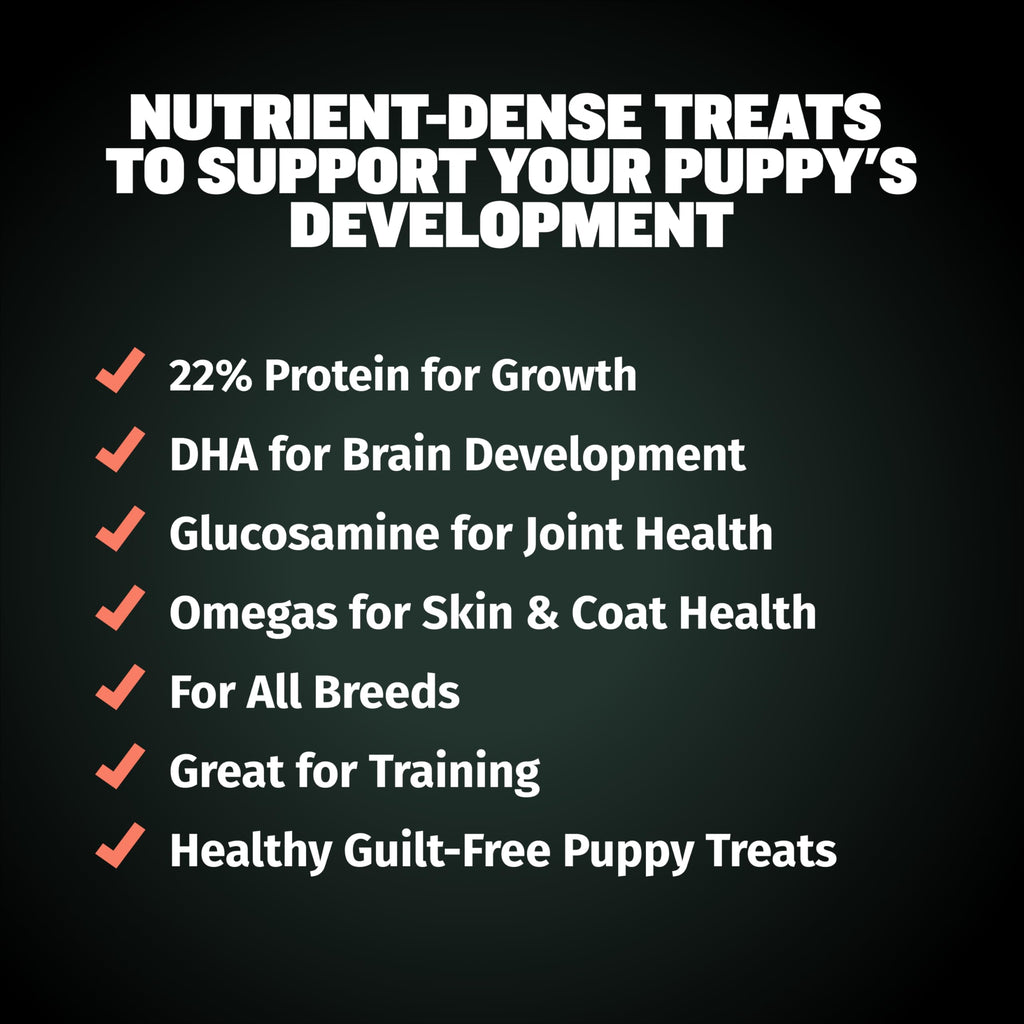Puppy Training & Muscle Support Duo Power Tabs & Beef Soft Treats U77769