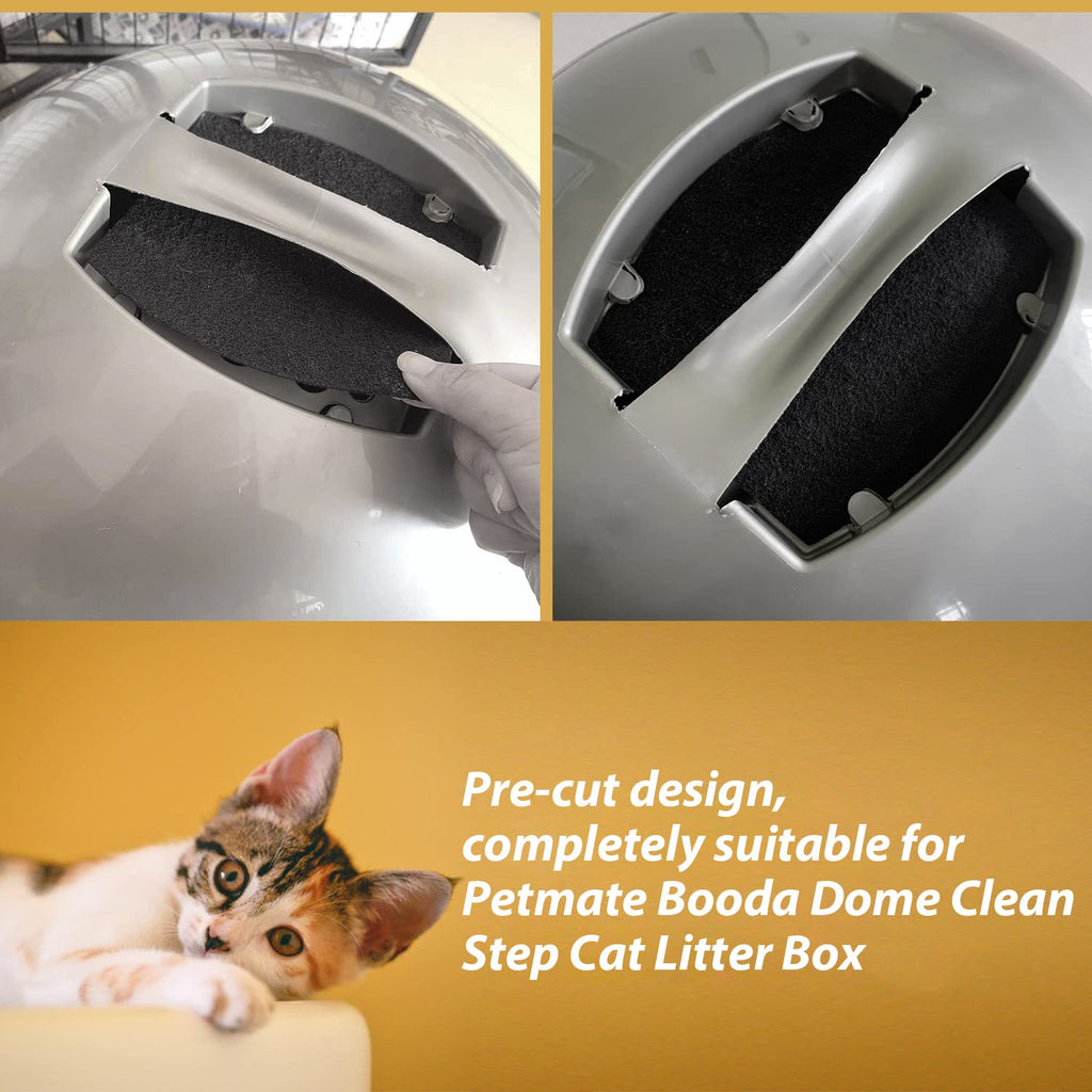 Activated Carbon Cat Litter Box Replacement Filters 4 Pack G964478