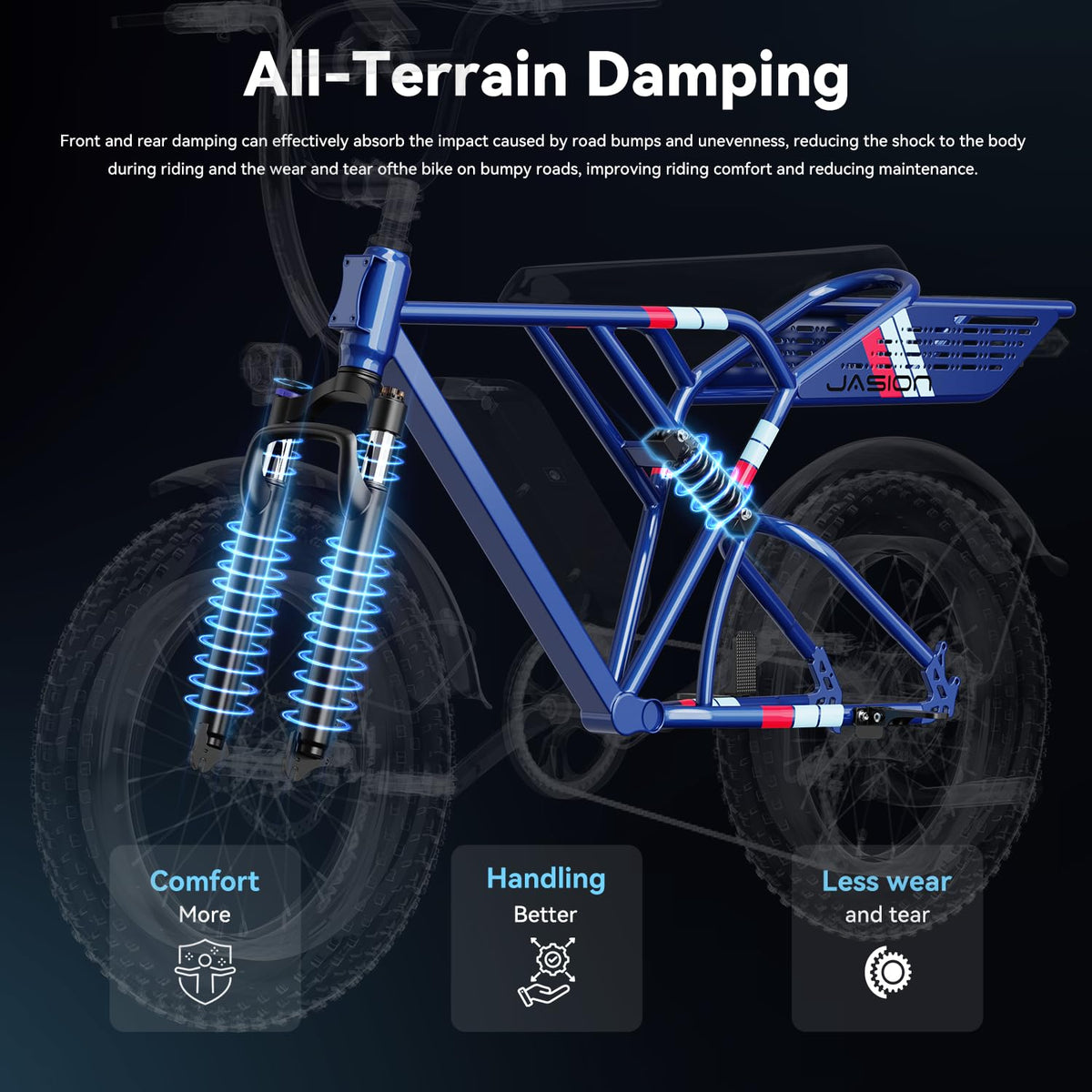 1500W Electric Bike 20'' Fat Tire O17364