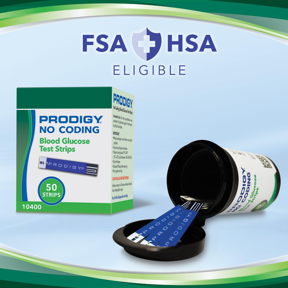 Blood Glucose Test Strips Box of 50 B850755