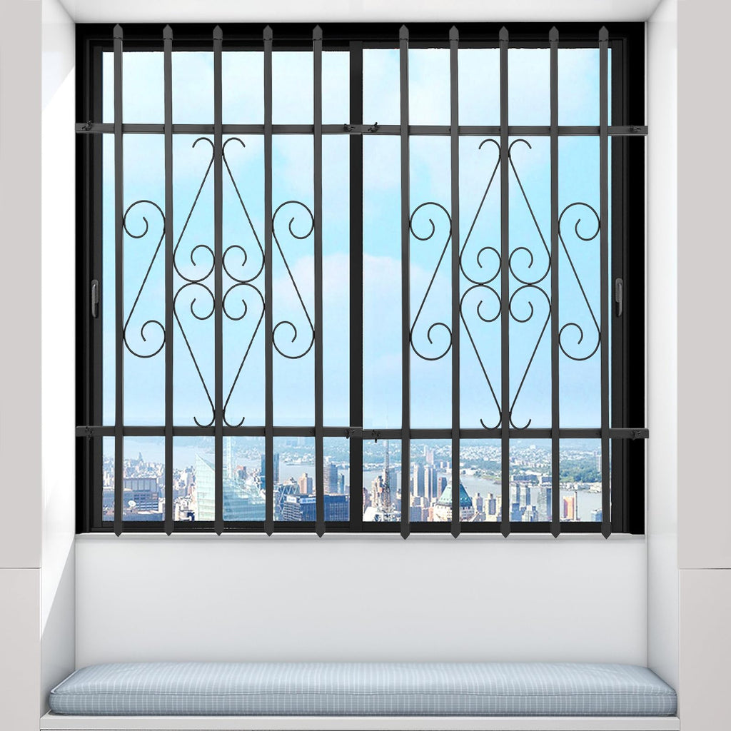 Window Security Bars Rust Resistant 24 x 36in V954184
