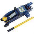 2 Ton Low Profile Hydraulic Floor Jack, 4000 lbs Capacity Steel Trolley Jack, Blue A705414