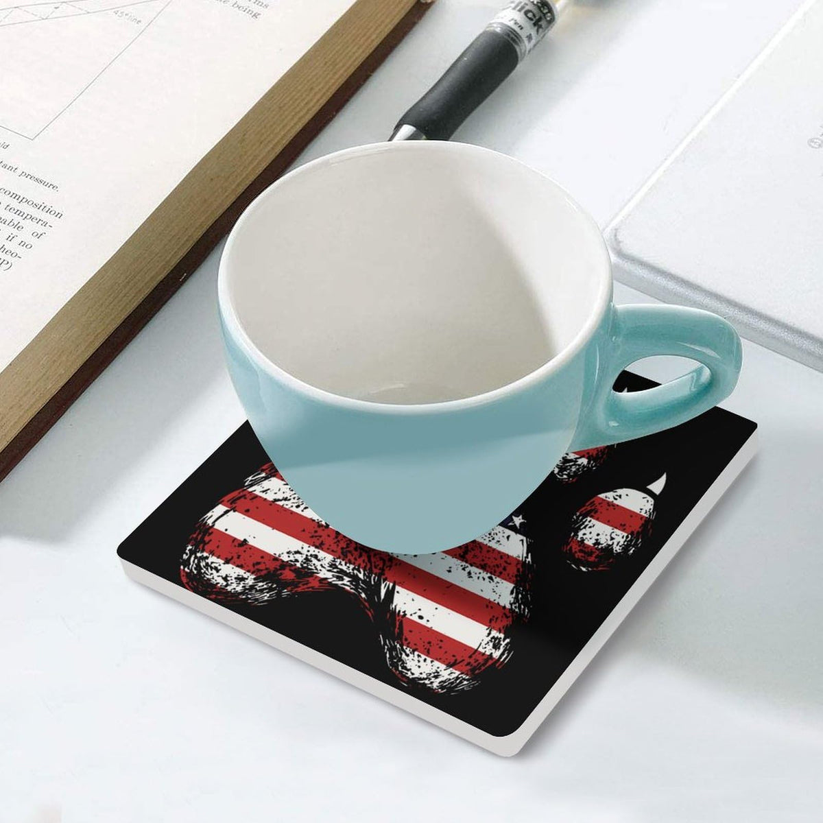 Ceramic Coasters Set F1653