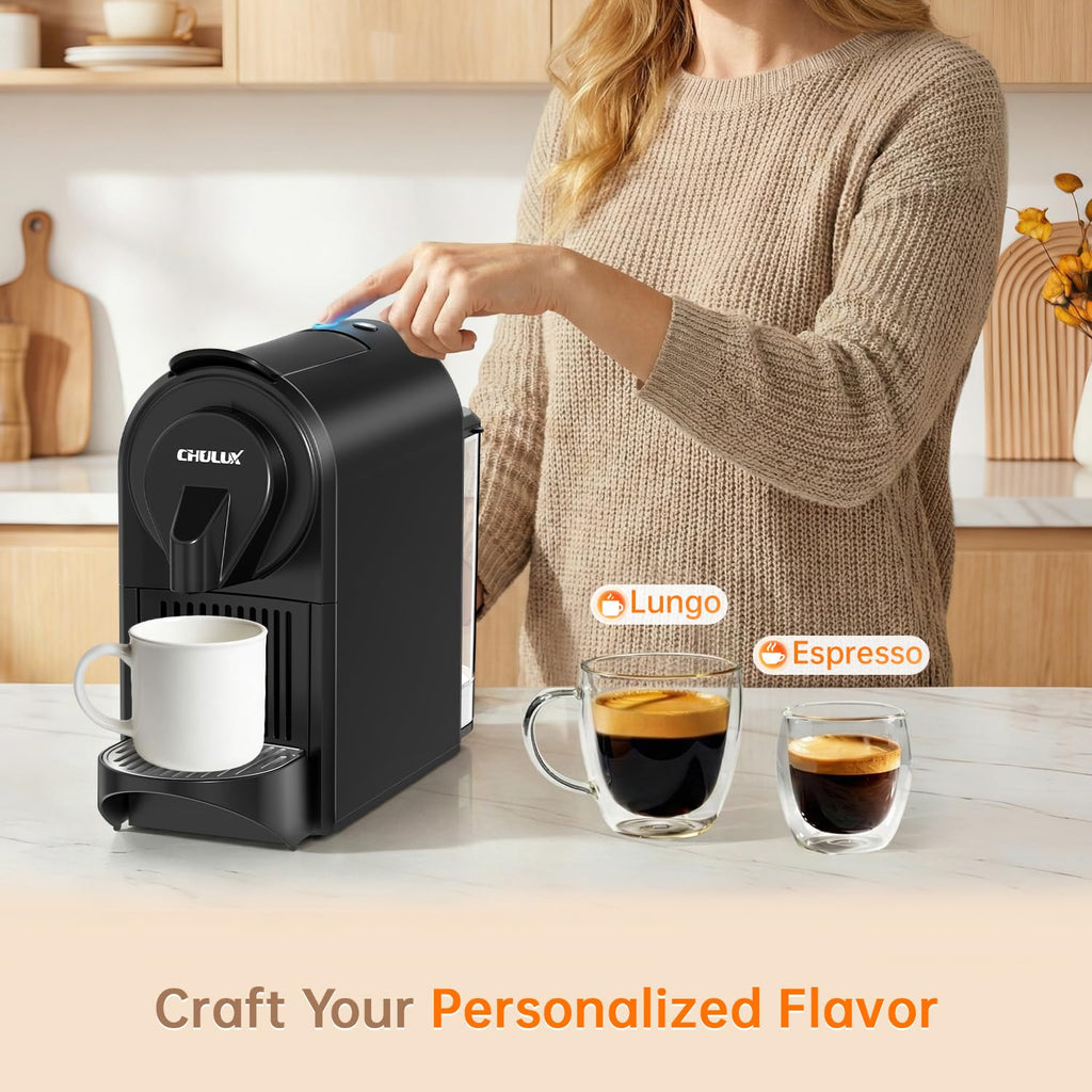 Single Serve Espresso Machine Black T83555