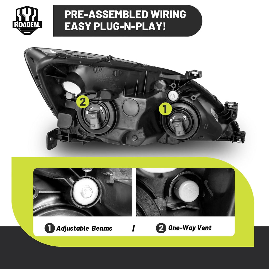 Headlights for Honda Accord Y515