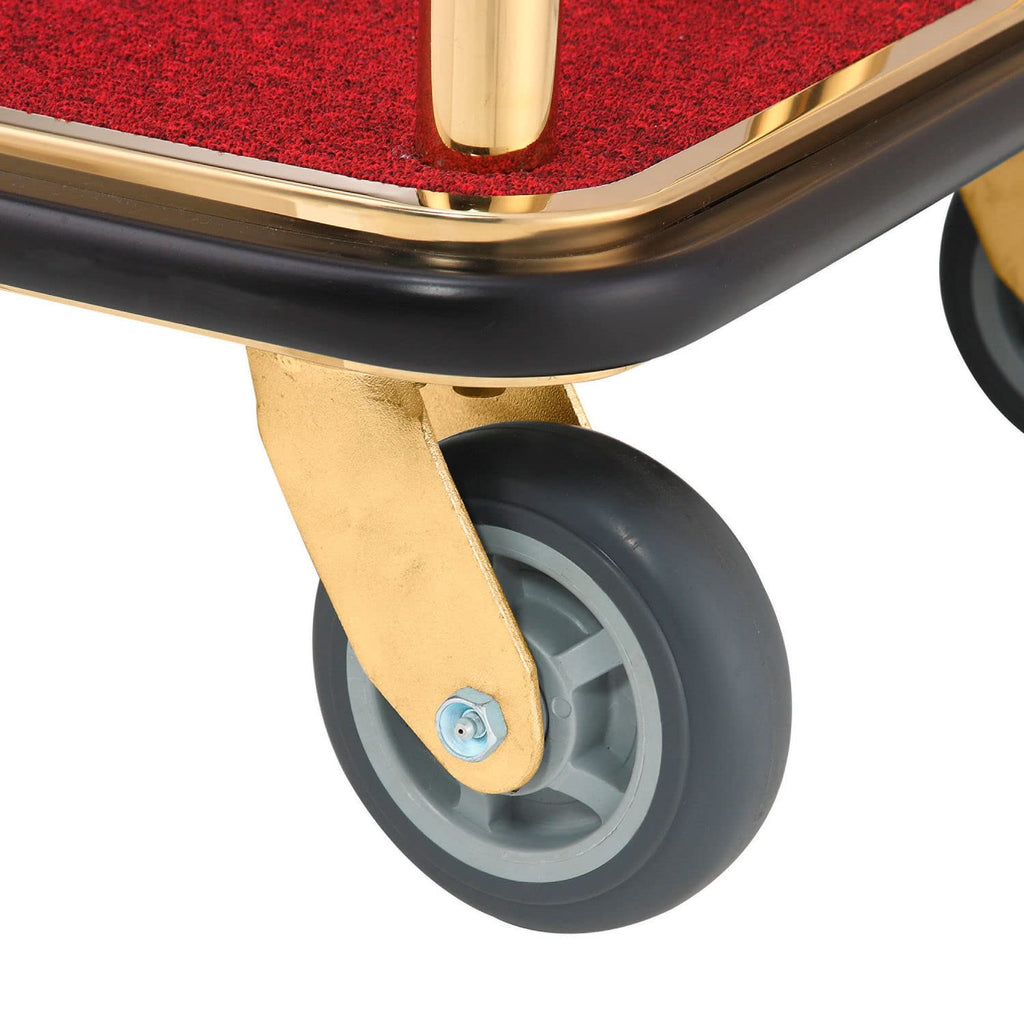 Gold Stainless Steel Bellman Cart M389