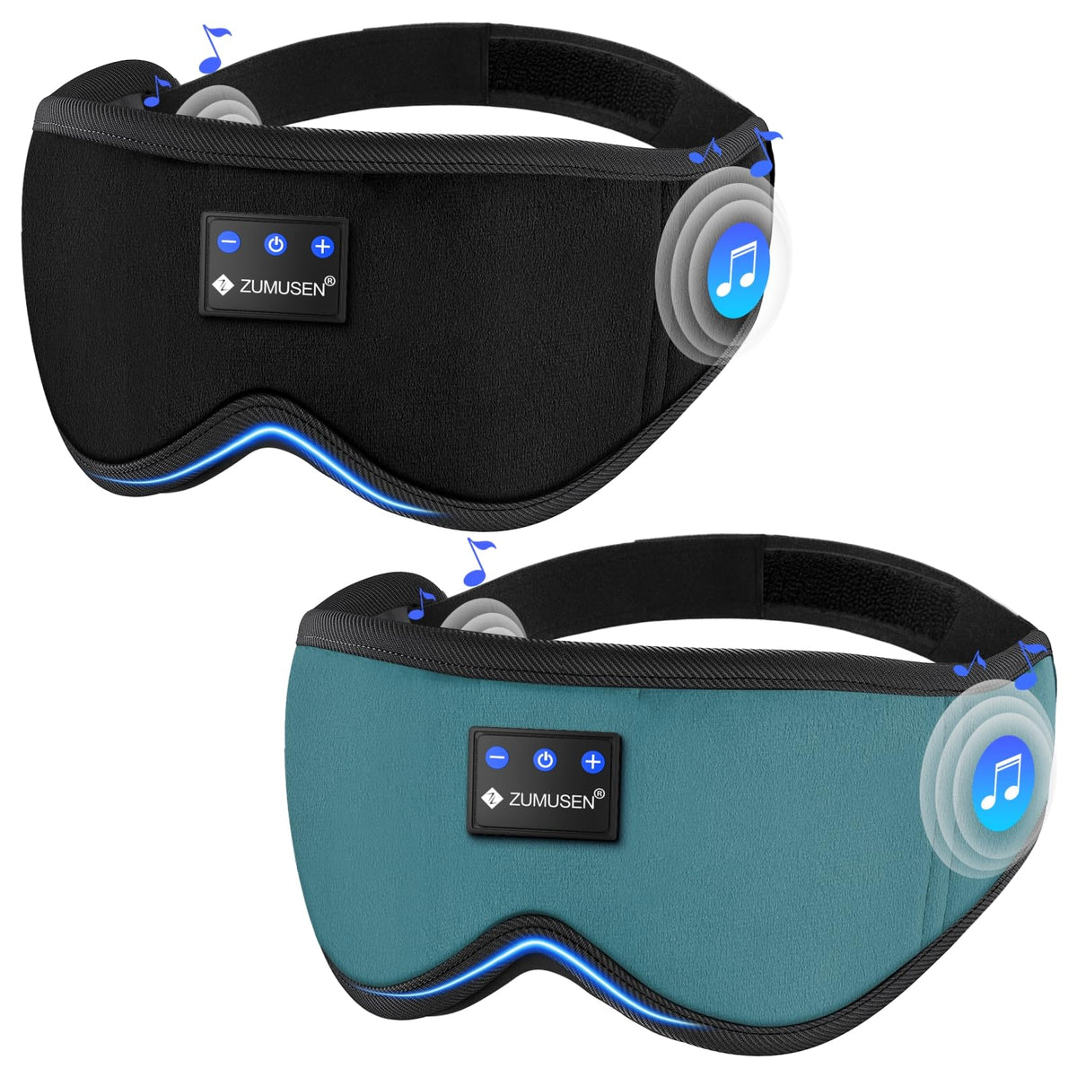 Bluetooth Sleep Headphones 3D Wireless Music Eye Mask U1882