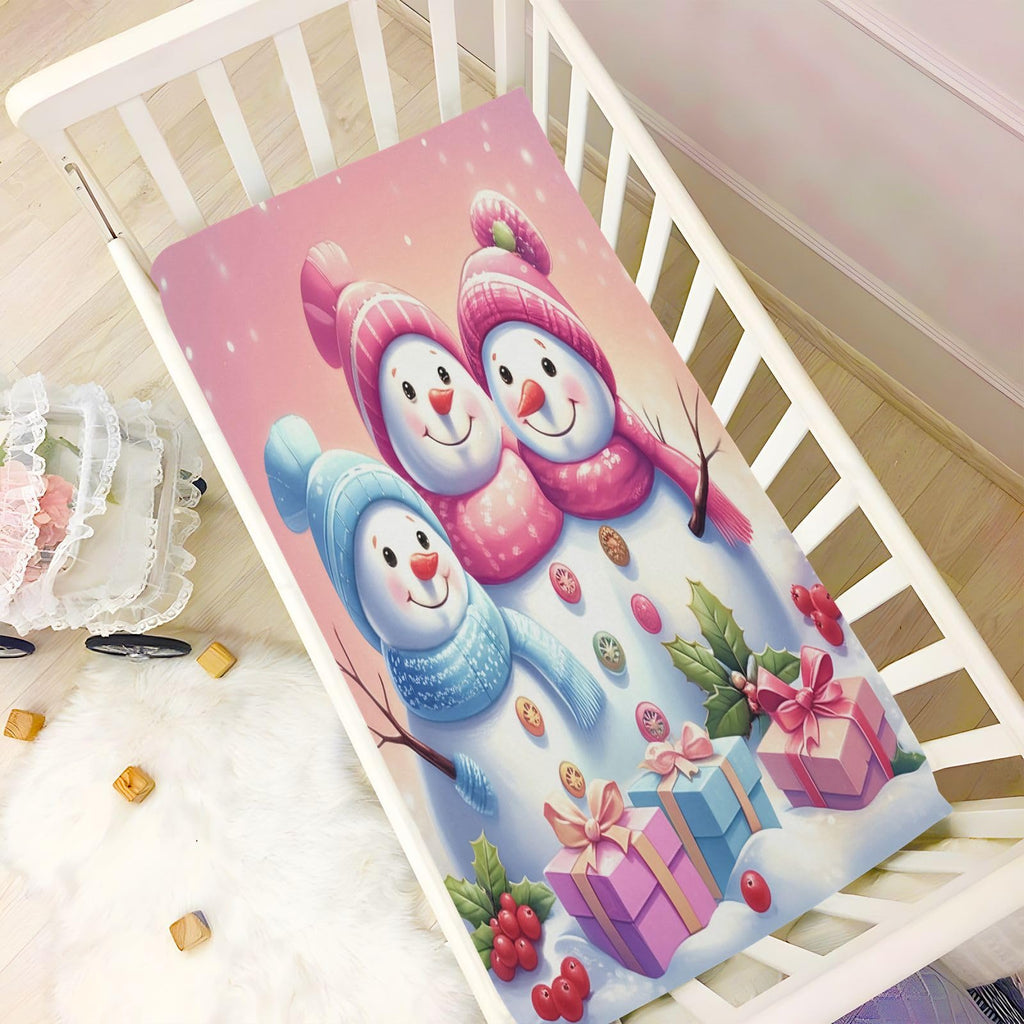 Colorful Crib Sheet 52" x 28" T5886